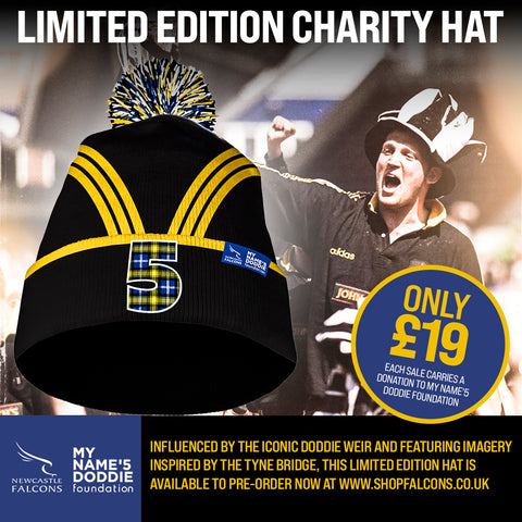 Limited Edition Doddie Weir/ Newcastle Falcons Hat